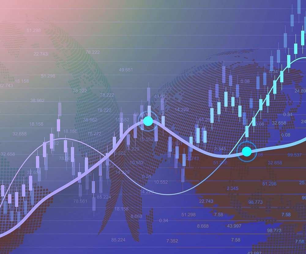 Elliott Wave International Flash Services. Stock market chart.