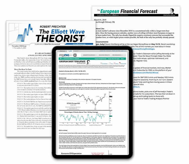 Elliott Wave International European Financial Forecast