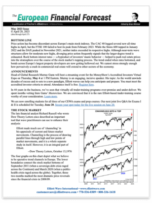 The European Financial Forecast